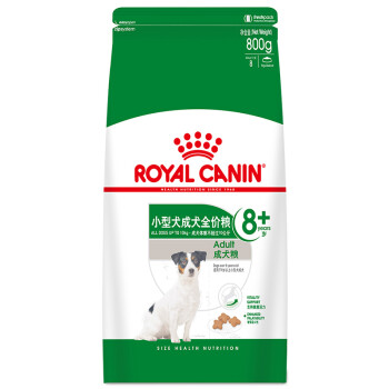 ROYAL CANIN 皇家狗粮 SPR27小型犬老年犬狗粮 8岁以上 全价粮 0.8kg 贵宾泰迪比熊雪纳瑞 保持健康活力