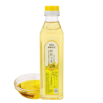 好物玉米油烘焙色拉油家用原材料压榨鲜胚芽植物油 350ml*2 0ml*2