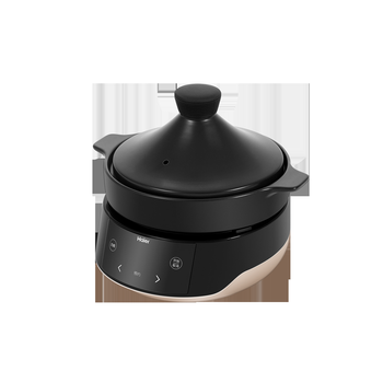 海尔(haier) 电炖锅煲汤锅养生锅电炖盅电砂锅3l微压快炖塔吉盖hdd-ks