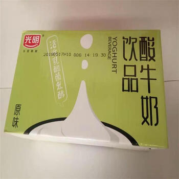 光明原味酸牛奶饮品1l6盒提