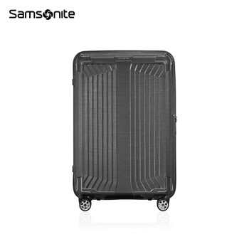 新秀丽samsonite行李箱男大容量结实耐用拉杆旅行箱登机42n灰色25寸