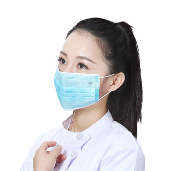 防粉尘花粉过滤颗粒物 耳戴折叠式三层防护亲肤透气口罩