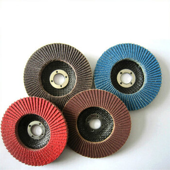 抛光研磨平面砂布轮批发五金磨具平面打磨抛光磨盘砂布轮