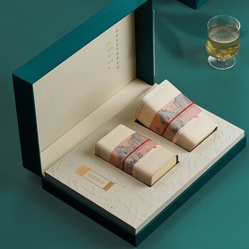 茶叶盒子高档 空盒茶叶包装盒空礼盒通用绿茶明前龙井碧螺春毛尖茶叶