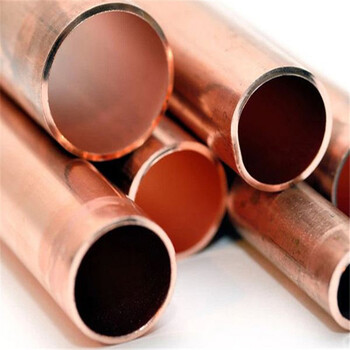 t2紫铜管无氧中央空调铜管连接管直管加厚铜壁厚15mm华鸿铜业φ1210米