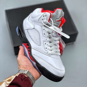 纯原 air 5 aj5流川枫 白红火焰红 篮球鞋 da1911-102 流川枫 38.