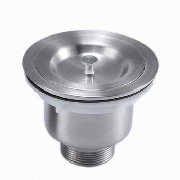 亦瑶洗莱盆下水器配件厨房140大口径水槽水池下水管配件洗菜盆的底漏