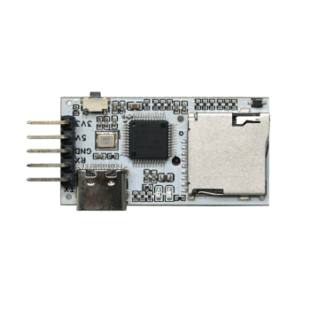 丢石头 USB/TTL/RS232/RS485串口记录仪 转TF卡模块 时间戳 TXT文件存档 TTL串口记录仪 1盒