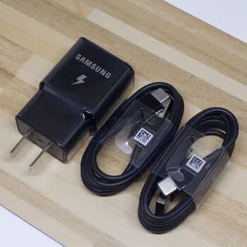 三星w2019原装type-cw2018w2019note9s10原装快充充电器 黑色充电头