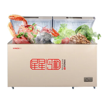 星星大容量701升卧式冷藏冷冻单温转换冷柜速冻保鲜雪柜bd/bc-701a