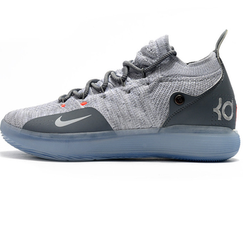 杜兰特11代篮球鞋kd11代篮球鞋耐磨防滑透气实战男子篮球鞋11代酷灰46