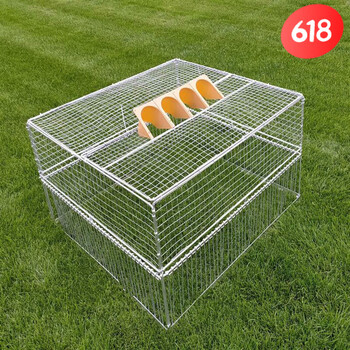 【京选推荐】自动捕鸽神器收鸽子笼抓鸽子笼天落笼信鸽赛鸽户外连续捕