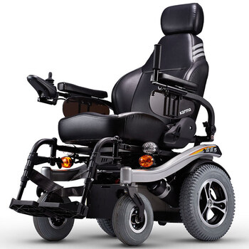 老人残疾人智能自动电动轮椅代步车后躺高靠背避震kp-31t kp-31 手动