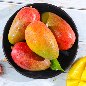 海南贵妃芒果新鲜9斤应当季热带水果金煌大芒果红金龙甜心109斤值装