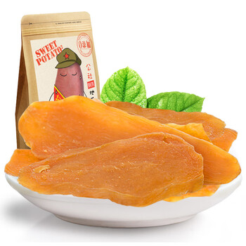 沂蒙公社0添加剂倒蒸地瓜干300g 红薯干农家地瓜休闲零食