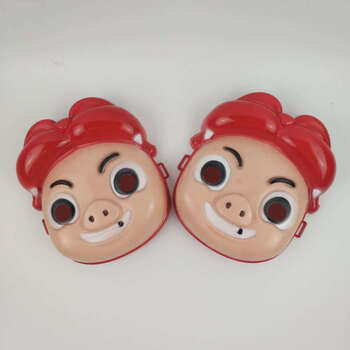 卡通面具孙悟空猪八戒奥特曼圣诞万圣节儿童表演面具舞会面具 猪猪侠