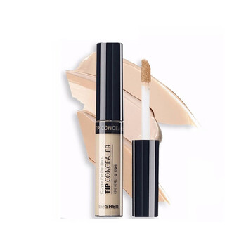 thesaem得鲜遮瑕液隐形毛孔黑眼圈隔离遮瑕膏粉底雀斑痘印高光修容液