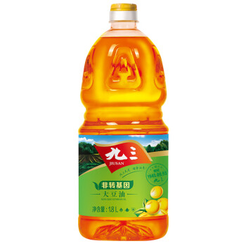 九三 非转基因 三级 大豆油 1.8L