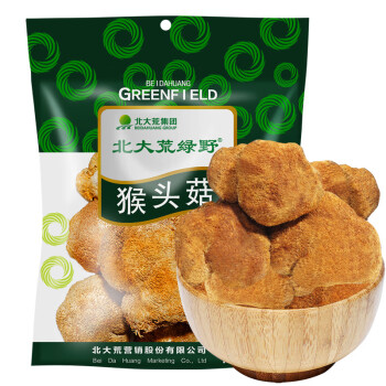 北大荒绿野 食用菌菇 东北蘑菇 猴头菇150g 炖汤 煲汤食补食材 东北山珍干货