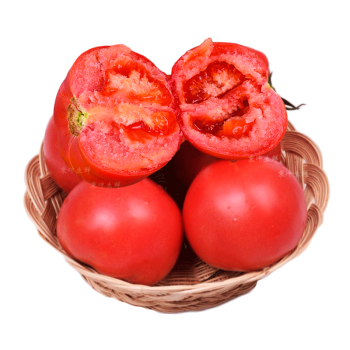 西红柿大西红柿自然熟生吃新鲜水果新鲜蔬菜采摘 大红番茄1500g