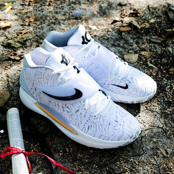 【纯元】杜兰特14代篮球鞋男子kd14全掌zoom气垫白银耐磨运动鞋男