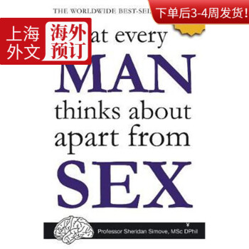 What Every Man Thinks About Apart from Sex... *BLANK BOOK*空白书