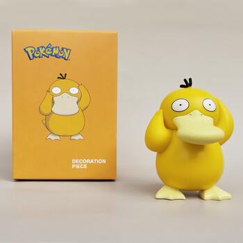 万代2022新款miniso名创优品盲盒精灵宝可梦杰尼龟可达鸭玩偶皮卡丘小