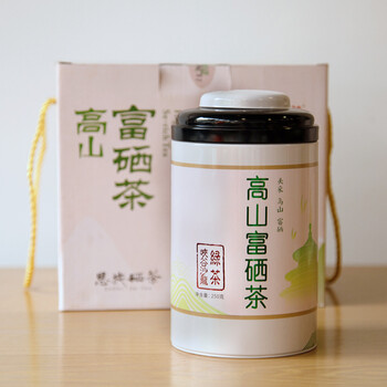 高山富硒茶明前春茶嫩芽绿茶年货节 礼盒装 250g * 4罐【图片 价格