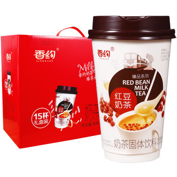 11月新货 香约臻品红豆奶茶30杯【图片 价格 品牌 报价】-京东