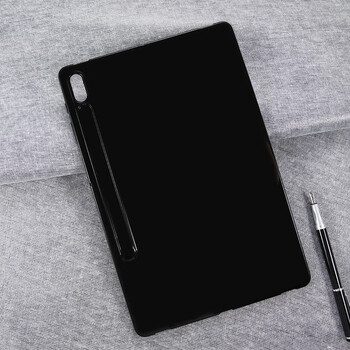 品怡适用三星galaxytabs7plus保护套smt970t975平板电脑tpu外壳黑色