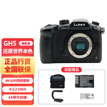 松下（panasonic） DC-GH5GK机身含镜头套机专业高端直播摄像摄影微单 