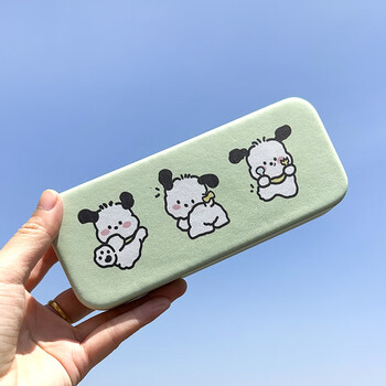 贤菁帕恰狗眼镜盒眼镜盒盒少女女韩国小清新学生可爱卡通文艺便携抗