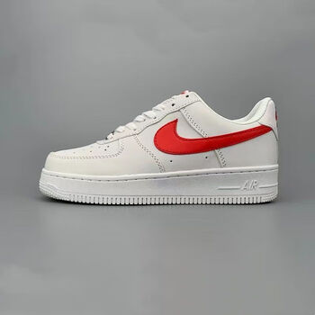 abnikece莆田纯原空军一号正版高品质 af1低帮小白鞋纯白百搭男女情