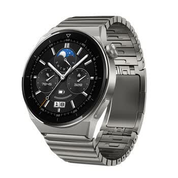 华为gt3表带适用于gt3pro手表保时捷设计钛金属智能手表watchgt2proe