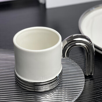 乐圣泰咖啡马克杯陶瓷喝水杯子女创意个性潮流办公室情侣家用早餐牛奶
