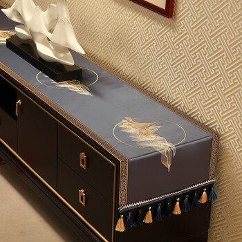 远嘉妮式电视柜盖布中几垫布长方形餐桌台布床头柜布桌布 逦祥云 高