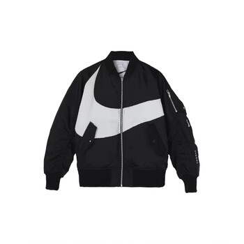 耐克nike男女秋冬款大勾双面穿保暖棉服休闲运动夹克外套dd6056dd