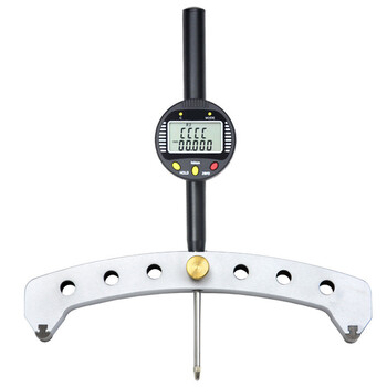 百乐享高精度数显半径规千分表电子r规测量仪圆直径圆弧半径表半径规