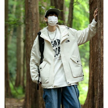 北面(the north face)kkynkic north男秋季户外登山旅游防风保暖冲锋