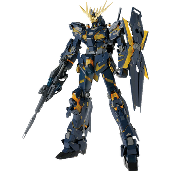 【品质生活】万代模型 mg 1/100 独角兽高达2号机 报丧女妖 ka版 ver.