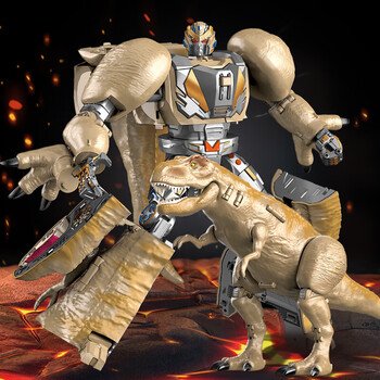 变形玩具5汽车人金刚模型超大机器人大黄蜂男孩儿童合金正版4超大恐龙
