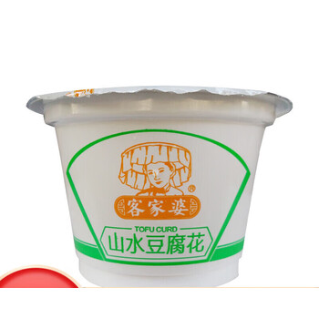 鹿色罗浮山特产客家婆豆腐花山水豆腐花原味冰糖红豆黑豆多规格 白糖