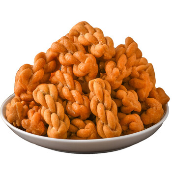 四川重庆达州渠县大竹老式花酥脆麻花小零食麻花2斤甜味