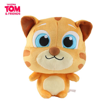 hape会说话的汤姆猫可爱毛绒玩偶跑酷公仔玩具男女孩娃娃英 金杰猫18