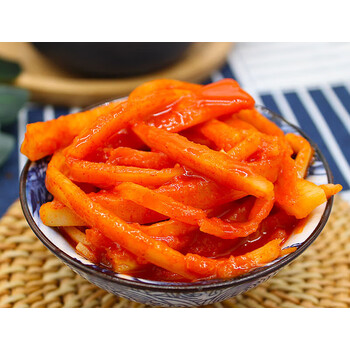 东北手工拌桔梗泡菜香辣酱菜狗宝咸菜腌制下饭菜 买500g 500g共2斤