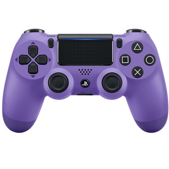 索尼（SONY）PlayStation 4配件 无线控制器 DUALSHOCK 4 游戏手柄 无线控制器 电光紫色手柄 限量色