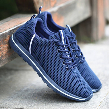 夏季休闲鞋男透气网面鞋镂空运动鞋百搭软底防滑网鞋防臭跑步男鞋吉诺
