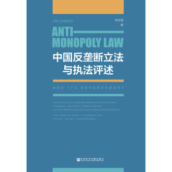 中国反垄断立法与执法评述pdf/doc/txt格式电子书下载