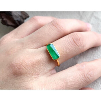 复古包镶新品气质时尚款送妈妈朋友活口女款 马鞍色戒指 开口可调节