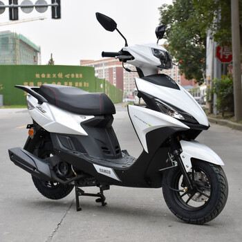 踏板摩托车整车125雅马哈款式国四电喷女式踏板车燃油车可上牌 新福喜